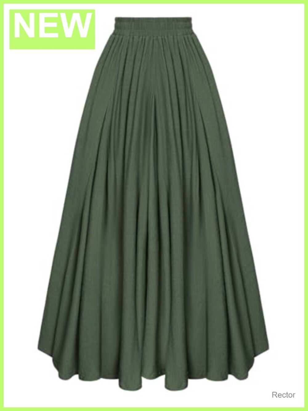Flowy Boho Renaissance Maxi Skirt A-Line with Pockets
